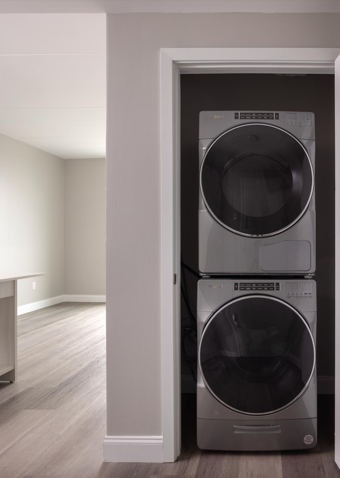 In-home washer and dryer